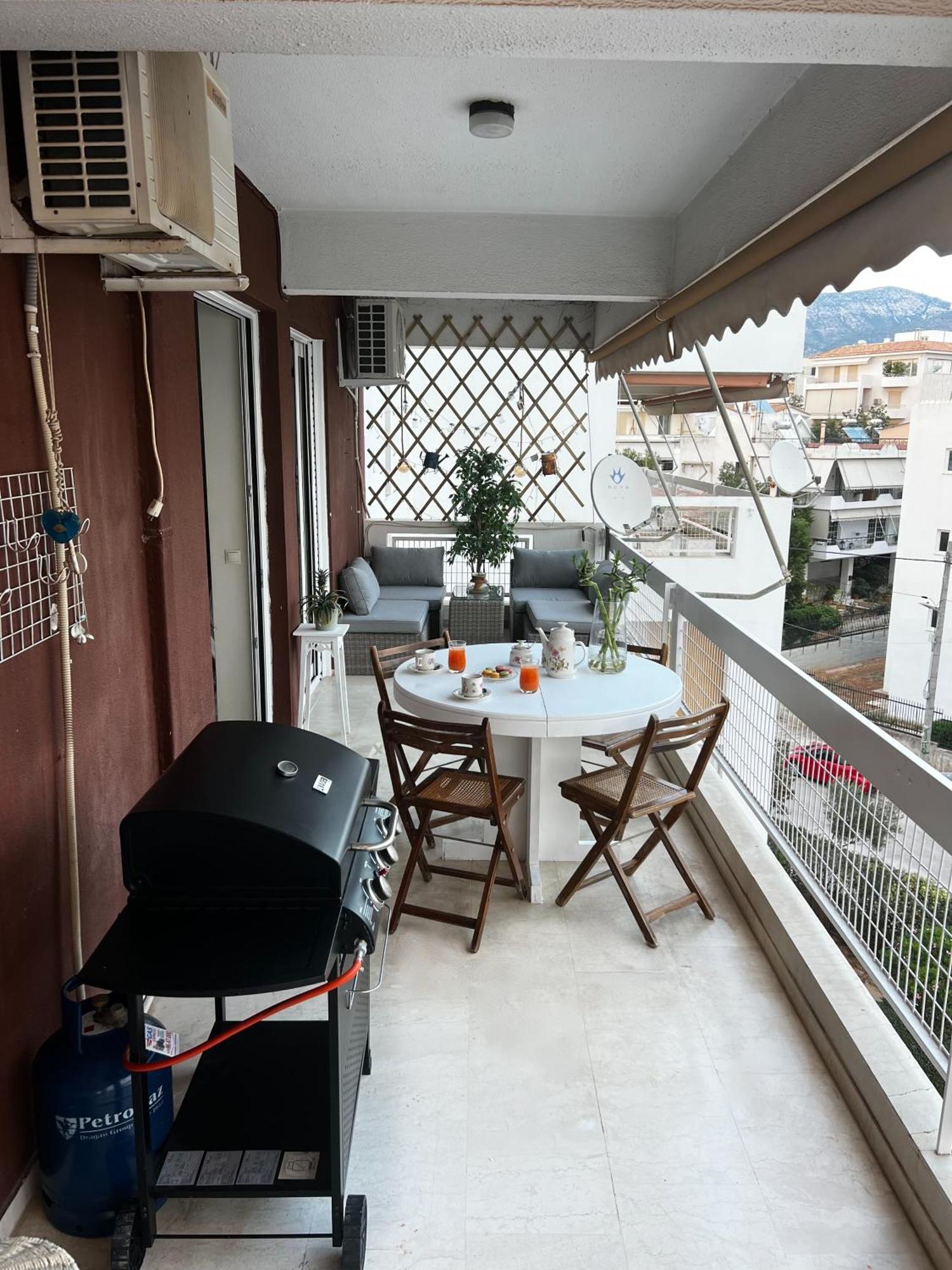 אתונה Glyfada Golf Fourth Floor Apartment מראה חיצוני תמונה