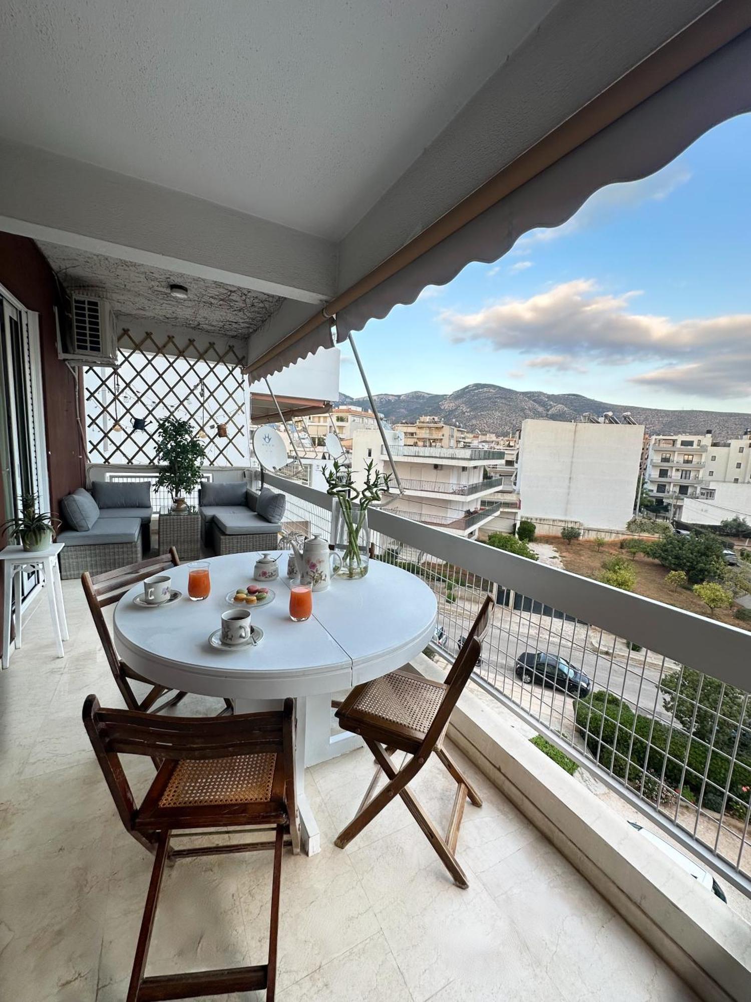 אתונה Glyfada Golf Fourth Floor Apartment מראה חיצוני תמונה